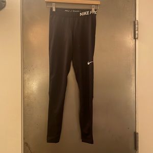 Nike pro high waist legging size s black